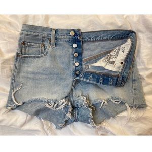 Levi’s High Rise Cut offs, Sz 29